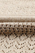 Eyelet Pattern Detail V Neck Drop Shoulder Sweater